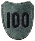 100th Infantry Division ACU Kardborre