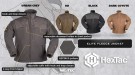 Fleece tröja Elite HexTac Oliv