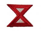10th Army Tygmärke färg WW2