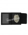 Polisbricka Security Officer Silver med fodral