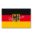 Flagga BRD Deutschland Adler Wappen 150 x 90cm