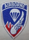 187th Airborne Division tygmärke färg