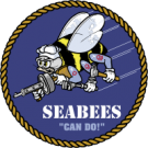 Skjorta US Navy Seabee Officer: L