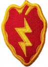 25th Infantry Division Tygmärke färg