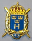Medalj Utmärkelsetecken HV Hemvärnet 40år m/75 Sverige