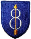 8th Infantry Division Tygmärke WW2