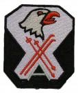 101st Airborne Mountain Tygmärke färg