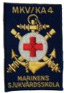 Förbandstecken Amf 4 KA 4 MKV Marinens Sjukvårdsskola