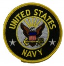 United States Navy USN Tygmärke färg