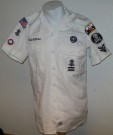Skjorta Vit Sea Scout Jolly Roger SSS US Navy: M