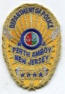 NJPD Police badge Polisbricka Sy-På Original