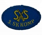 Förbandstecken Infanteriets Stridsskola 3. SK KOMP Sverige
