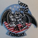 Tomcat Top Gun US Navy Air Force Tygmärke