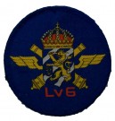 Förbandstecken Lv 6 Göta Luftvärnsregemente Göteborg