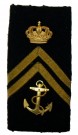 Rank-Slide Kadett 2 Flottan Marinen Sverige