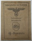 Soldbuch Waffen Ausweis WW2 repro