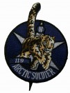 Arctic Soldier patch tygmärke NATO