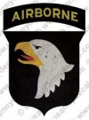 Hjälmdekal+101st+Airborne+Div.+#AD014+US+Army+WW2+repro
