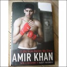 Amir Khan SIGNERAD bok: A boy from Bolton; My story