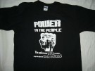 Black Panther T-Shirt Power to the people: L