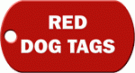 DOG TAGS Medic Röda
