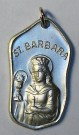 Skyddshelgon St.Barbara Medaljong