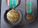 European African Middle Eastern Campaign Medaljset x4