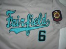 Fairfield #6 Matchanvänd Baseball skjorta Rawlings: L