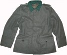 Feldbluse M15 Grau Infanterie WW1 repro