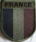 Flagga France Basse Visibilité med kardborre