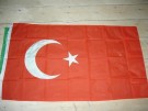 Flagga Turkiet 150x90cm