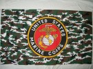 Flagga USMC Camo Logo