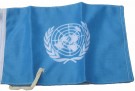 Flagga FN UN för fordon Original