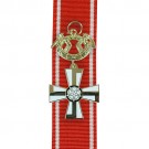 The Finnish Order of the Cross of Liberty was Finland's highest military honour, and was awarded for distinguished military meri