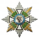Medaille Ritterkreuz Preussen Hohenzollern Stern DeLuxe repro