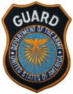 Guard US Army Tygmärke färg