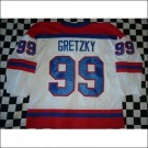Indianapolis Racers #99 Wayne Gretzky WHA Matchtröja PRO: Stl. L
