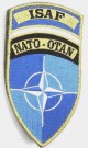 ISAF NATO-OTAN med Kardborre Color