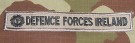 Defence Forces Ireland IDF Tab för SMOCK och Skjorta