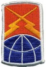 160th Signal Brigade Tygmärke färg
