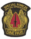 Delta Force Special Forces SINE PARI Tygmärke