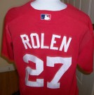 St.Louis Cardinals #27 Rolen MLB Baseball skjorta: L