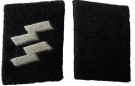 Kragenspiegel Waffen LAH Schütze