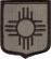 New Mexico National Guard HQ Tygmärke med kardborre