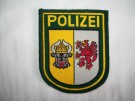Polizei Abzeichen med kardborre Tyskland