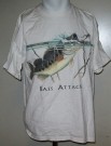 Bass Attack T-Shirt Fiske: L