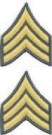 Rank Uniform färg Army Enlisted VALFRI