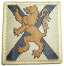Royal Regiment of Scotland Tygmärke Desert