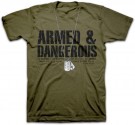 T-Shirt Armed & Dangerous Kerusso: L