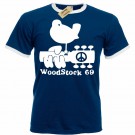 T-Shirt Woodstock Peace Festival 1969: S/M